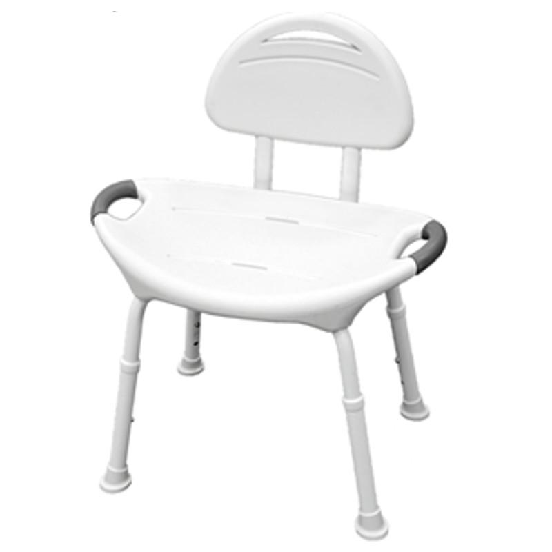 Deluxe Shower Chair with Back