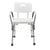 Aluminium Bath/Shower Chair with Back & Removable Armrests