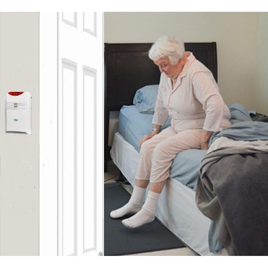 Wireless Floor Mat And Alarm (Package)