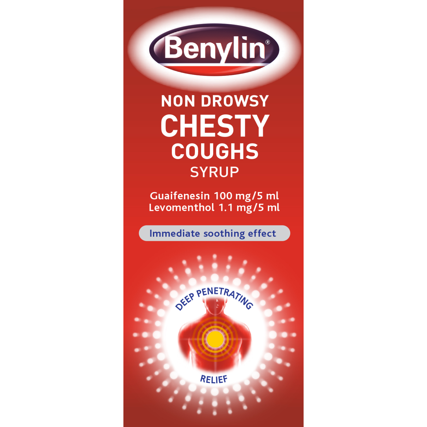 Benylin Chesty Cough Non-Drowsy 125ml
