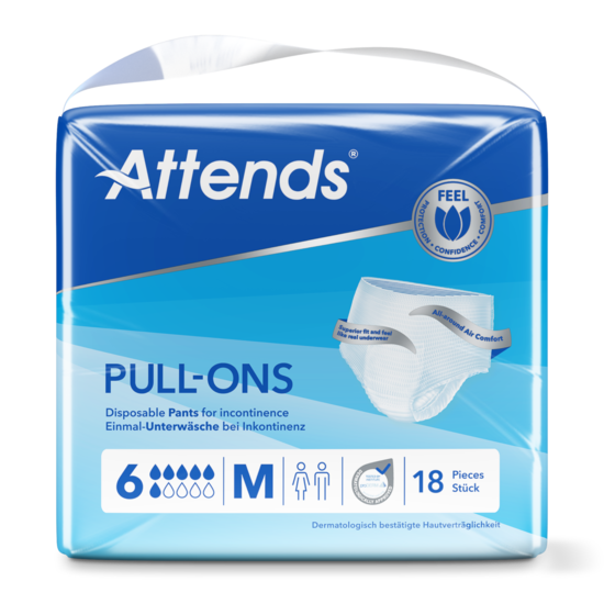 Attends Pull-Ons Level 6 for Moderate Incontinence