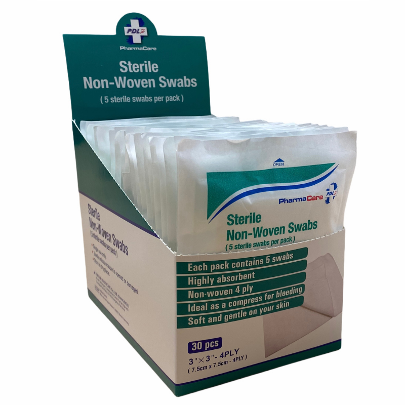 Sterile Non-Woven Swabs