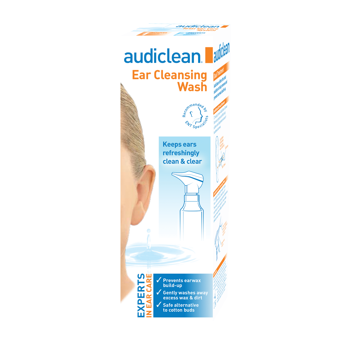Audiclean Ear Cleansing Wash 115ml
