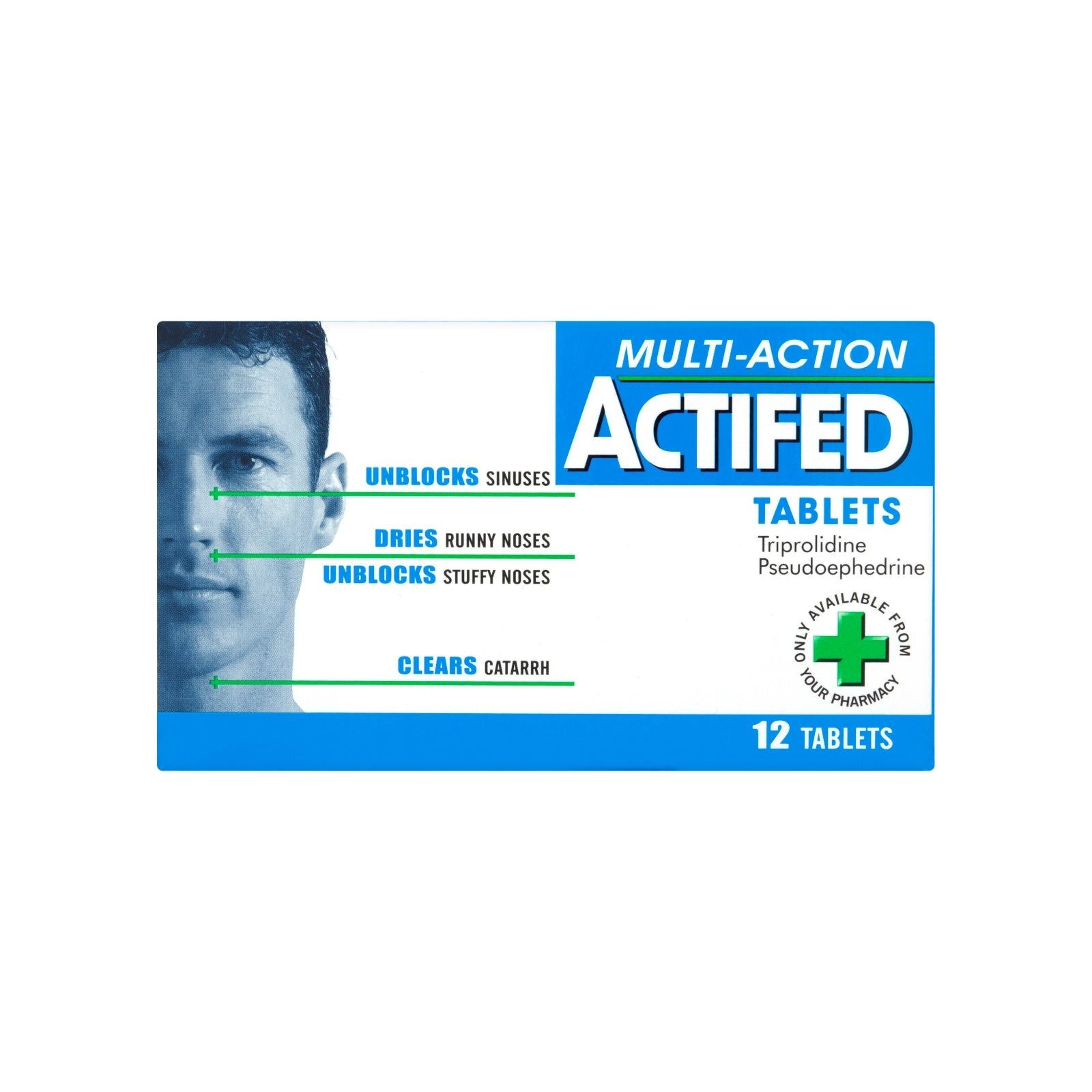 Actifed Tablets 12s