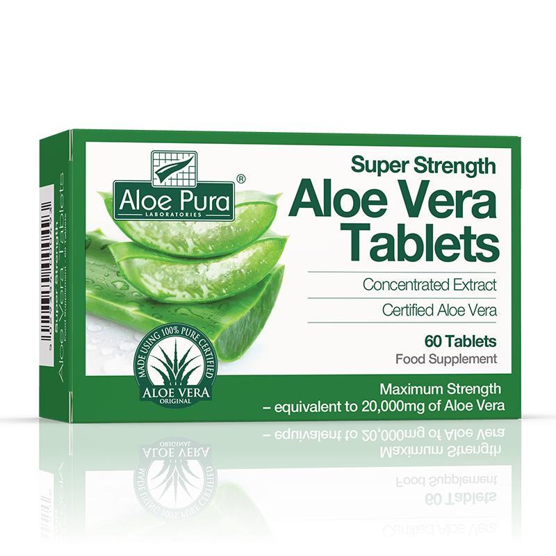 Aloe Pura Aloe Vera Super Strength Tablets 60's