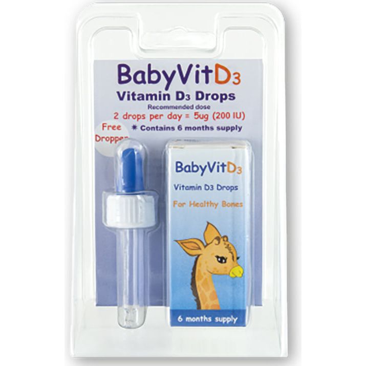 Baby Vit D3 Pure Vitamin D Drops 10.7ml