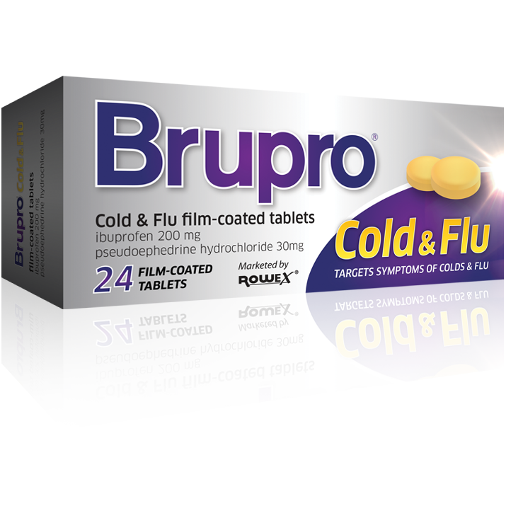 Brupro Cold & Flu film-coated tablets 24s