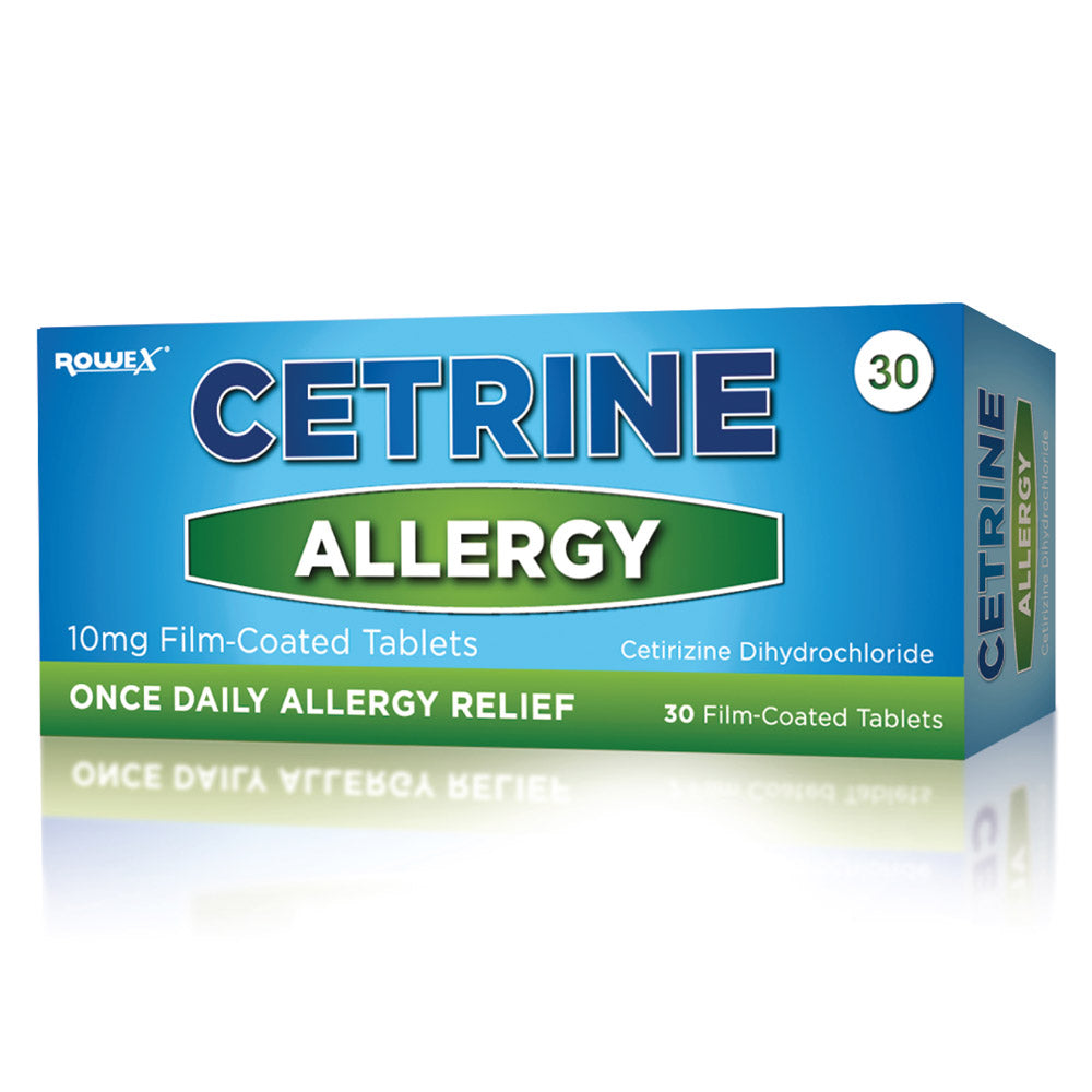 Cetrine Allergy 10mg Tablets