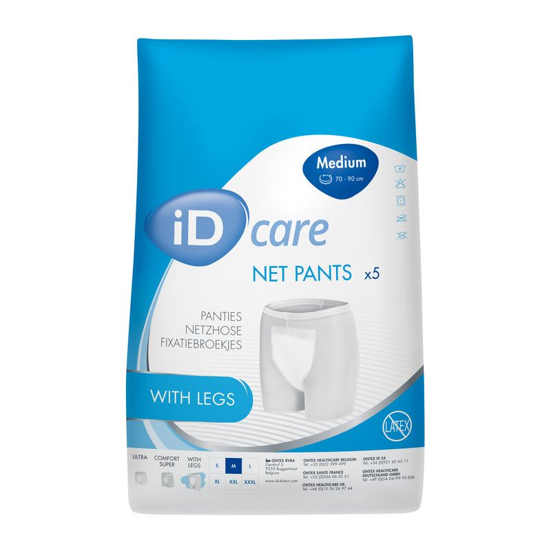 iD Care Net Pants With Legs