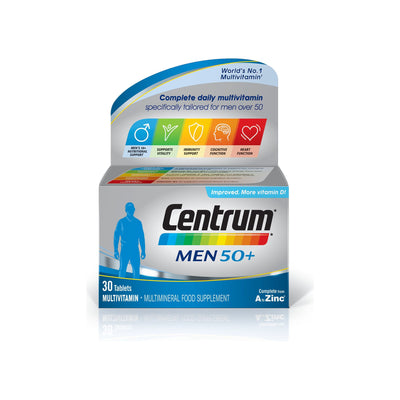 a box of men's vitamins