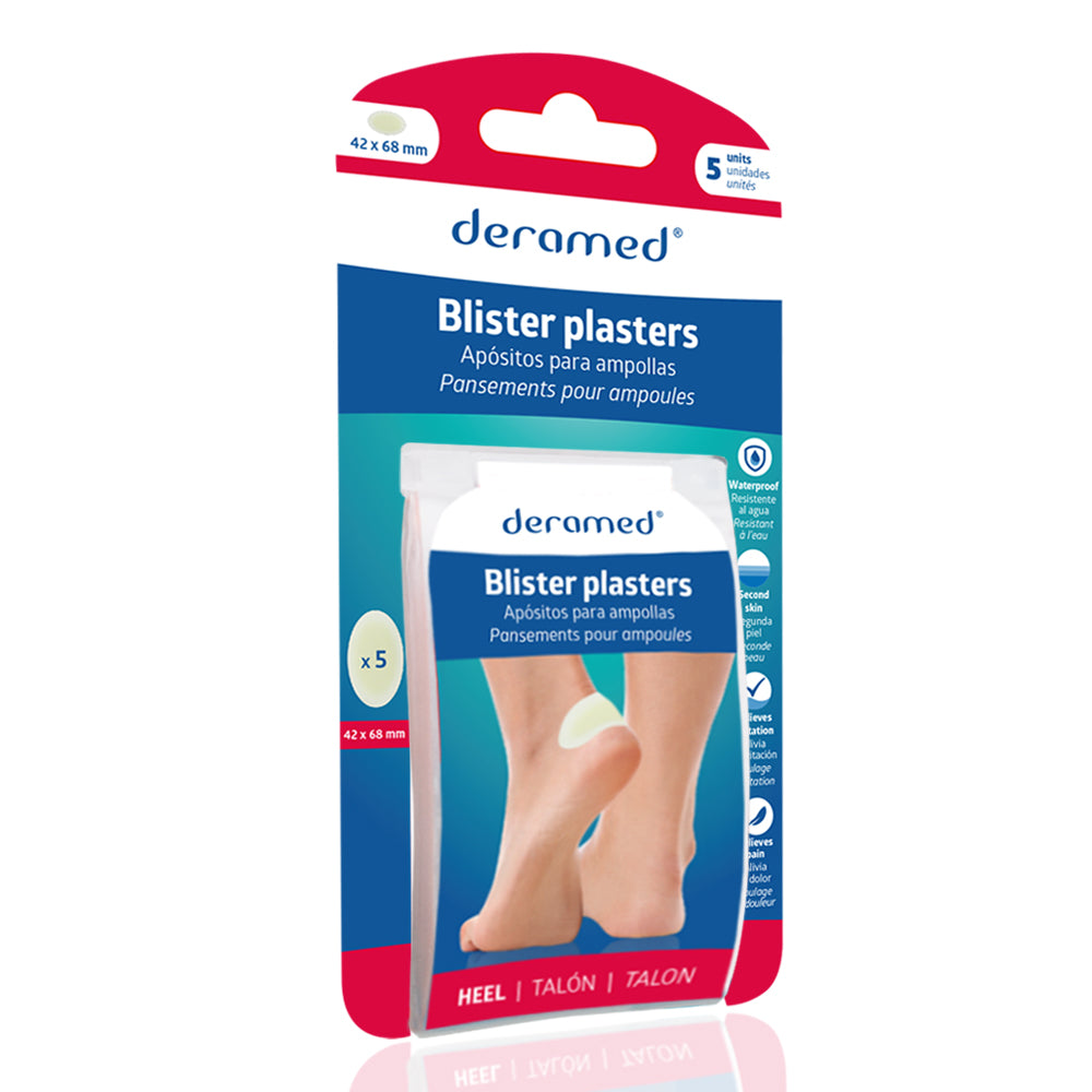 Deramed Blister Plasters - 5 Pack