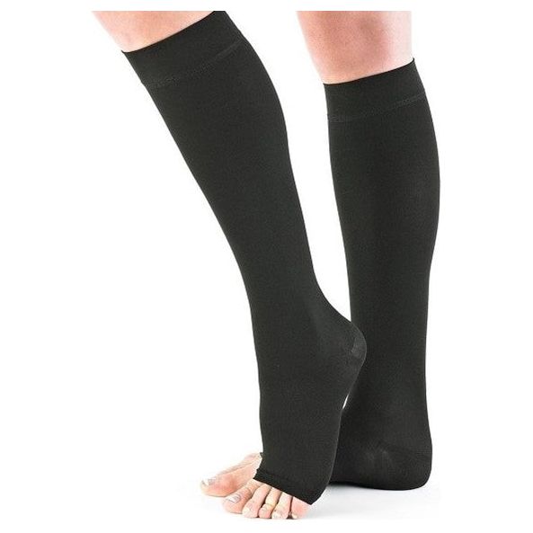 Duomed Compression Stockings - Standard Black Calf