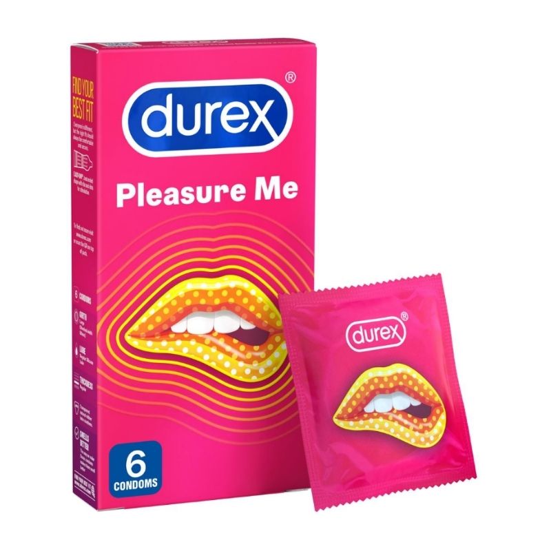 Durex Pleasure Me Condoms 6 Pack