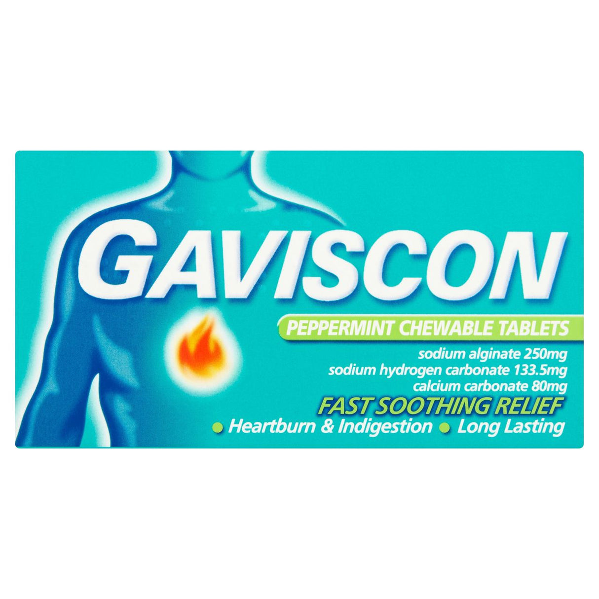 Gaviscon Peppermint Chewable Tablets