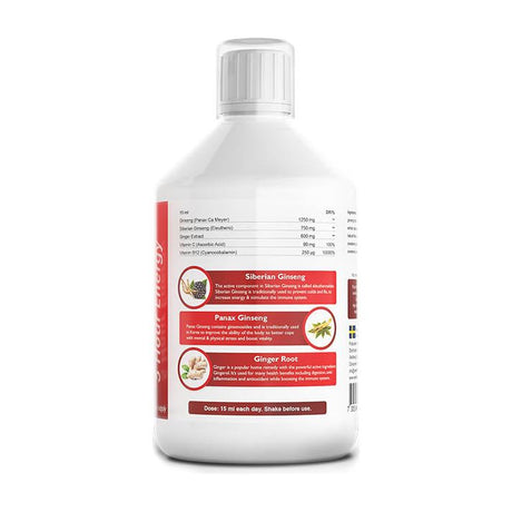 Swedish Nutra Ginseng Energy 500ml