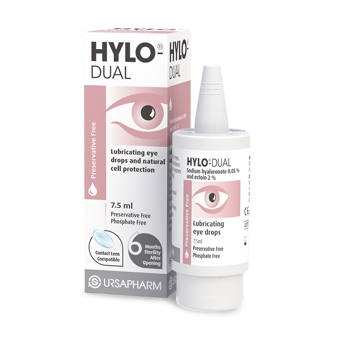 HYLO-Dual Lubricating Eye Drops 7.5ml