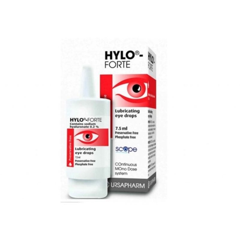 Hylo-Forte Lubricating Eye Drops 7.5ml