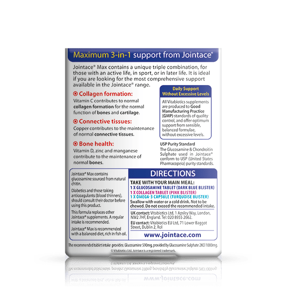 Vitabiotics Jointace Max Triple Pack 84