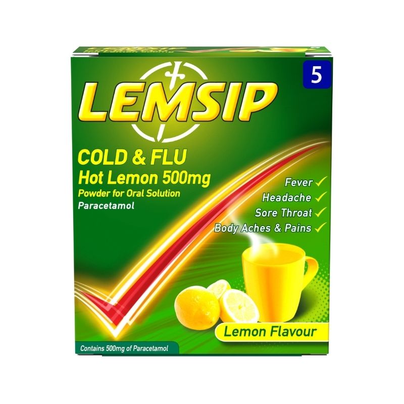 Lemsip Cold & Flu Sachets 5 Pack