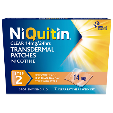 NiQuitin Classic Step 2  7 days 14MG (Patch)