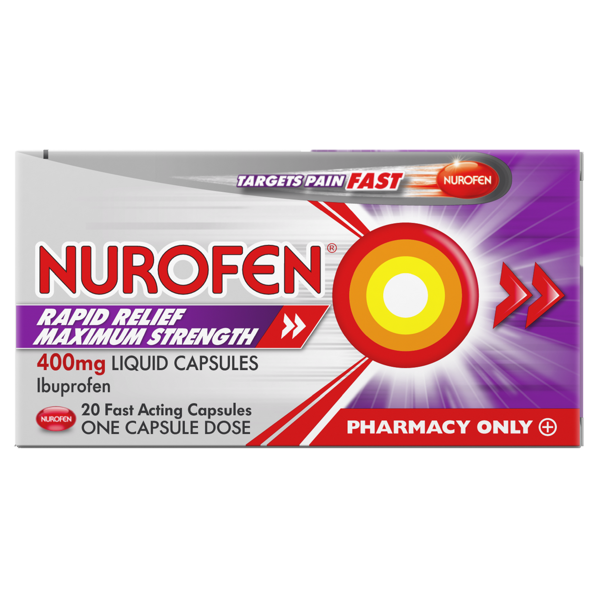 Nurofen Rapid Relief 400mg Maximum Strength