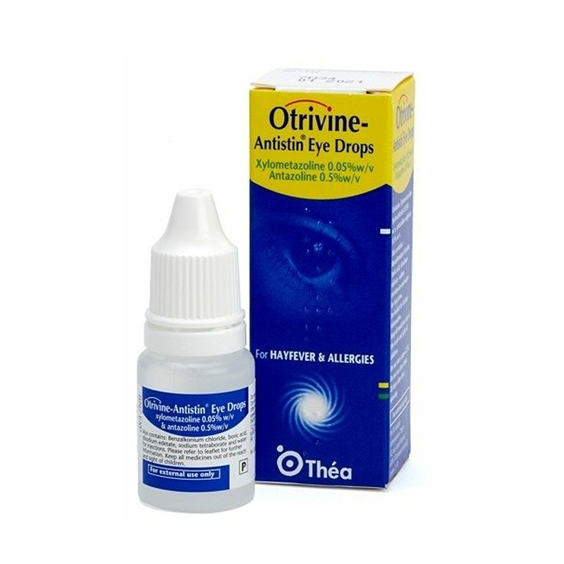 Otrivine Antistin Eye Drops for Hayfever & Allergies 10ml