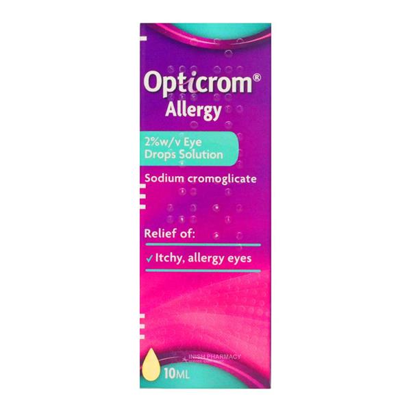 Opticrom Allergy Eye Drops 10ml - Phelan's Pharmacy