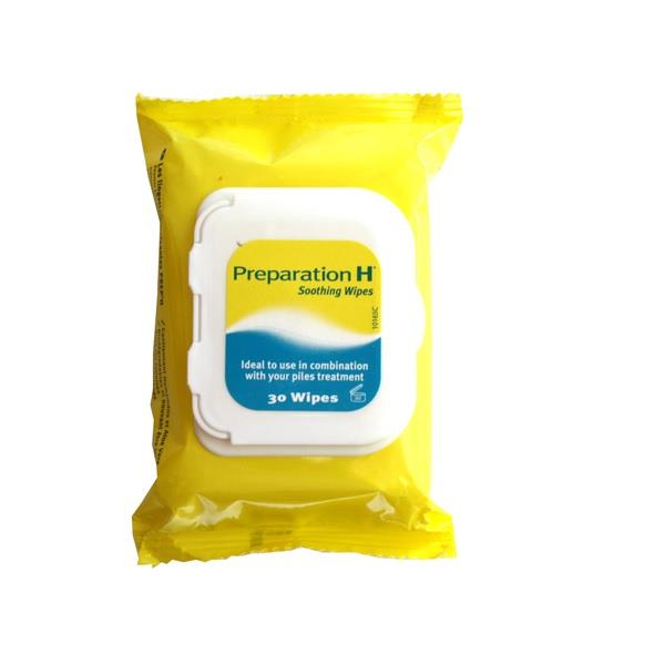 Preparation H Wipes 30's