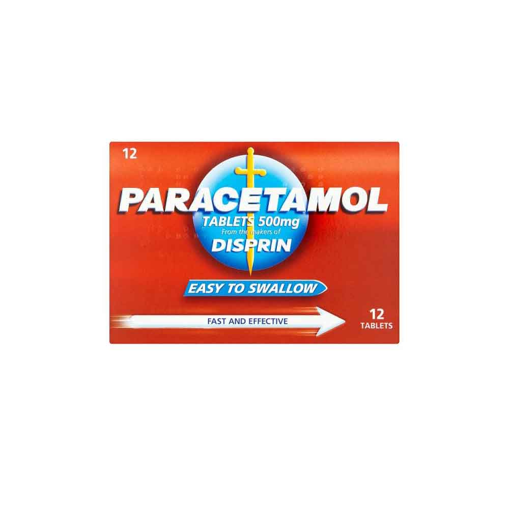 Paracetamol Tablets 500mg 12s