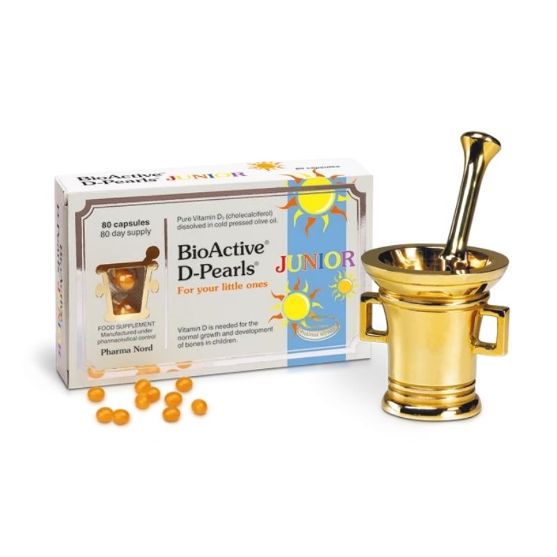 Pharma Nord BioActive DPearls Junior 5ug Capsule 80's