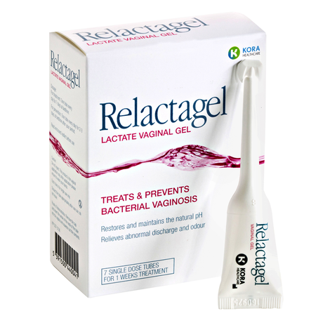 Relactagel 7 Single Dose Tubes for 1 week treatment
