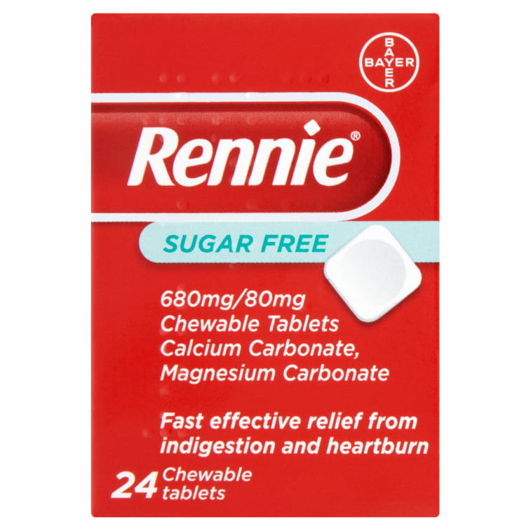 Rennie Sugar Free Tablets 24's