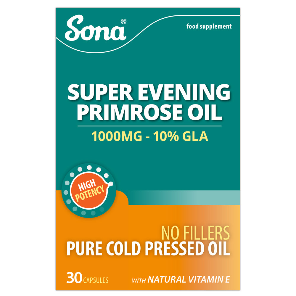 Sona Super Evening Primrose Oil 1000mg