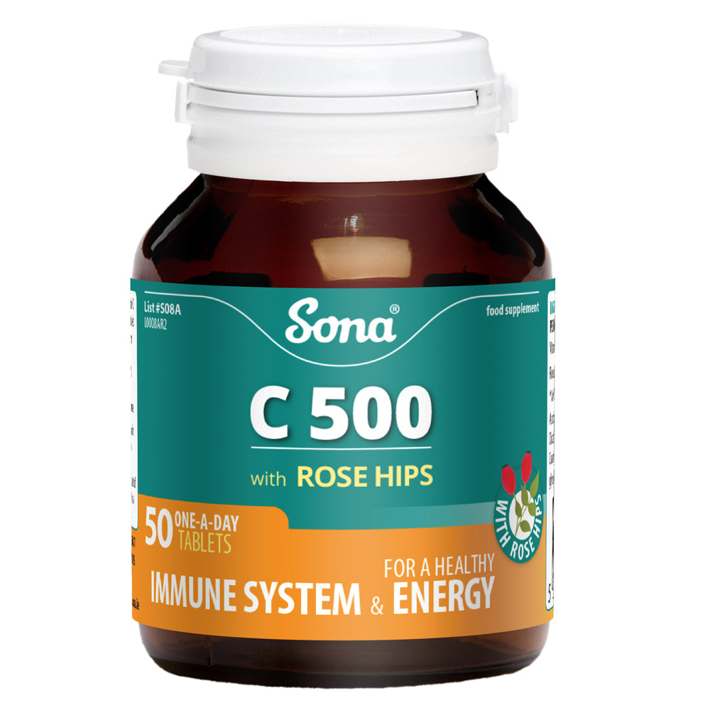 Sona C500 Vitamin C with Rosehips 500mg