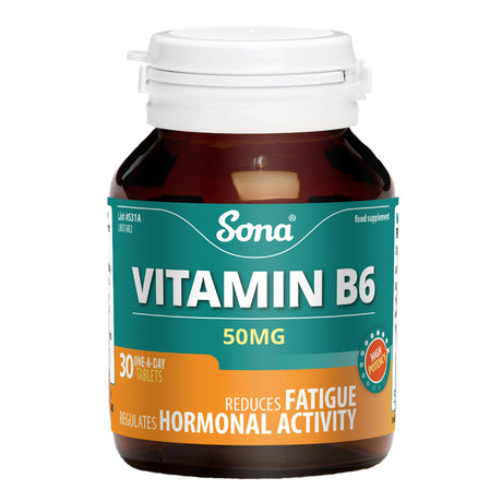 Sona Vitamin B6 50mg