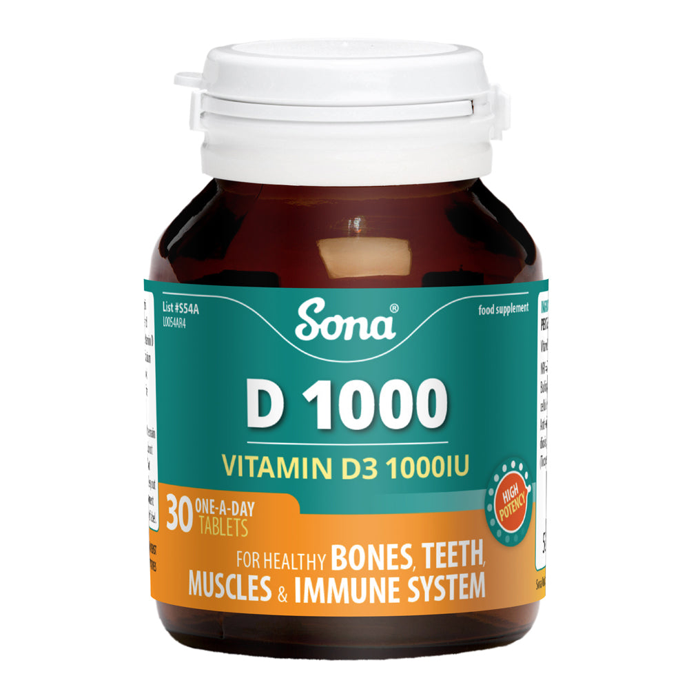 Sona D1000 (1000IU of Vitamin D3)
