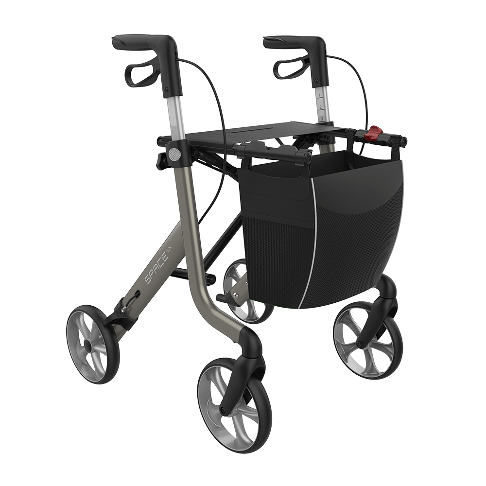 SPACE LX Aluminium Lightweight Rollator Medium