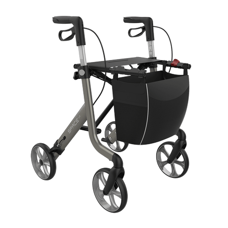 SPACE LX Aluminium Lightweight Rollator Medium