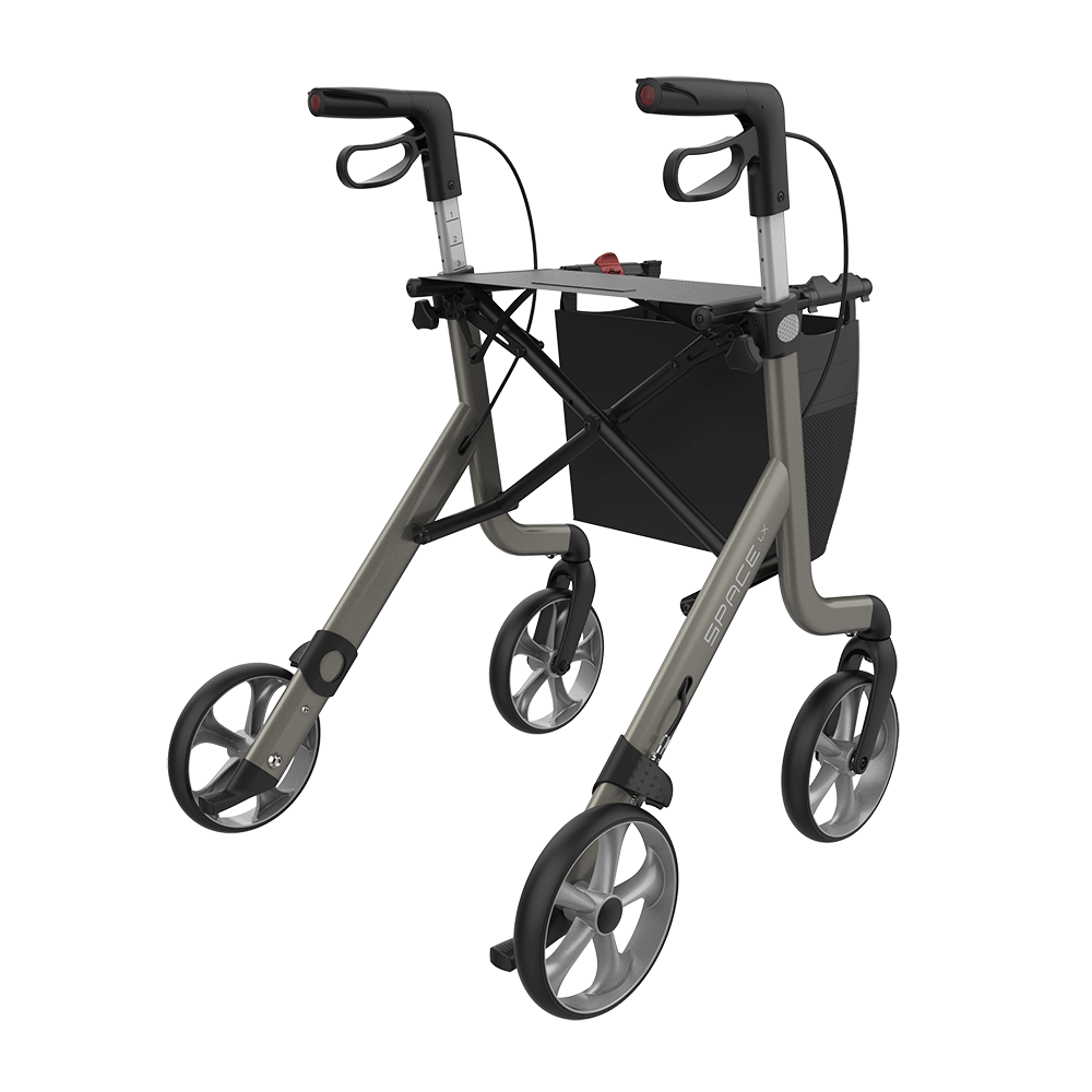 SPACE LX Aluminium Lightweight Rollator Medium