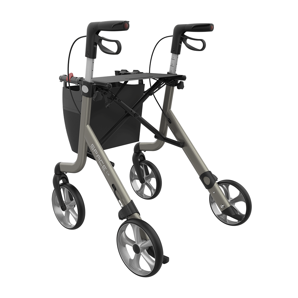 SPACE LX Aluminium Lightweight Rollator Medium