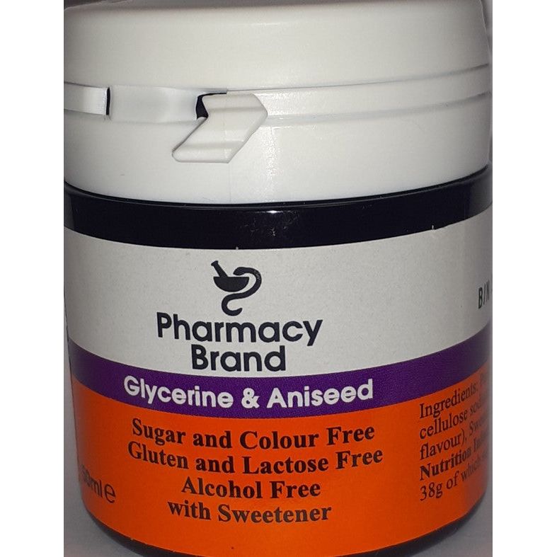 Pharmacy Brand Glycerine & Aniseed 50ml