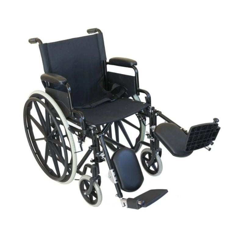 Self-Propelling Steel Wheelchair with Legrest