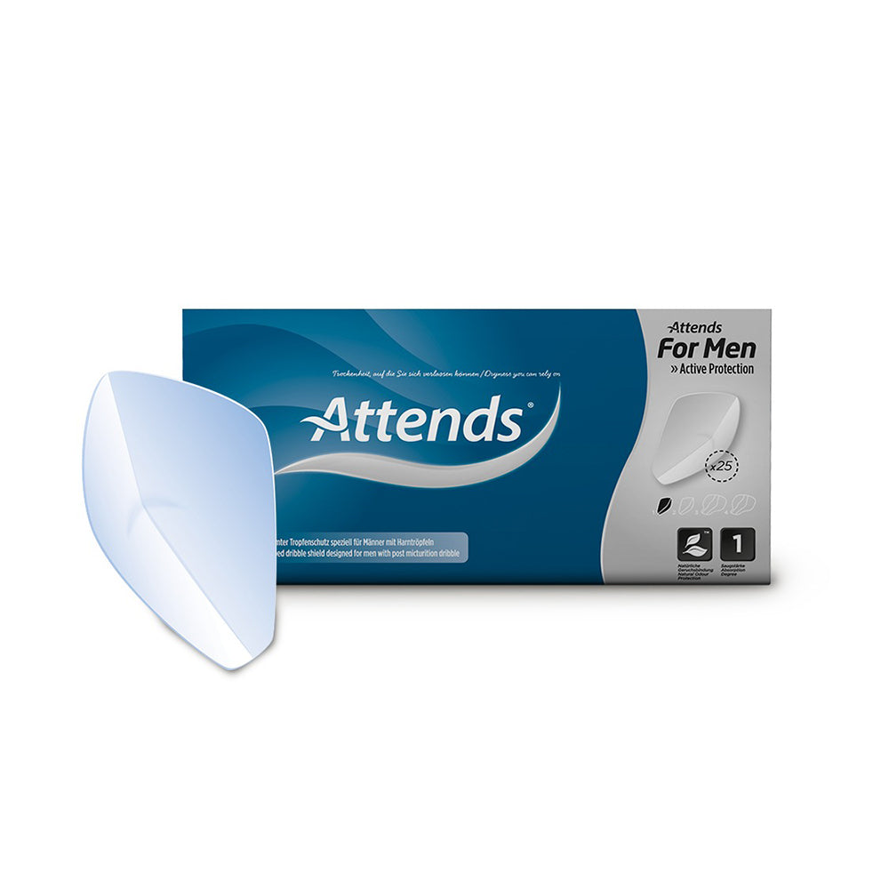 Attends for Men Shield Level 1-2 for Light Incontinence
