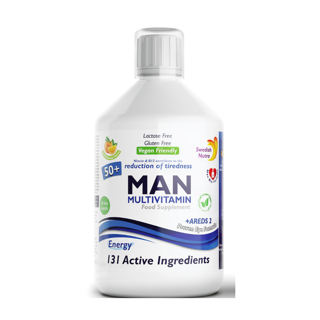 Swedish Nutra Man Active 50+ Multivitamin 500ml