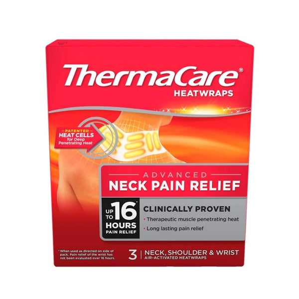 ThermaCare Heat Wraps Advanced Neck Pain Relief Phelan's Pharmacy