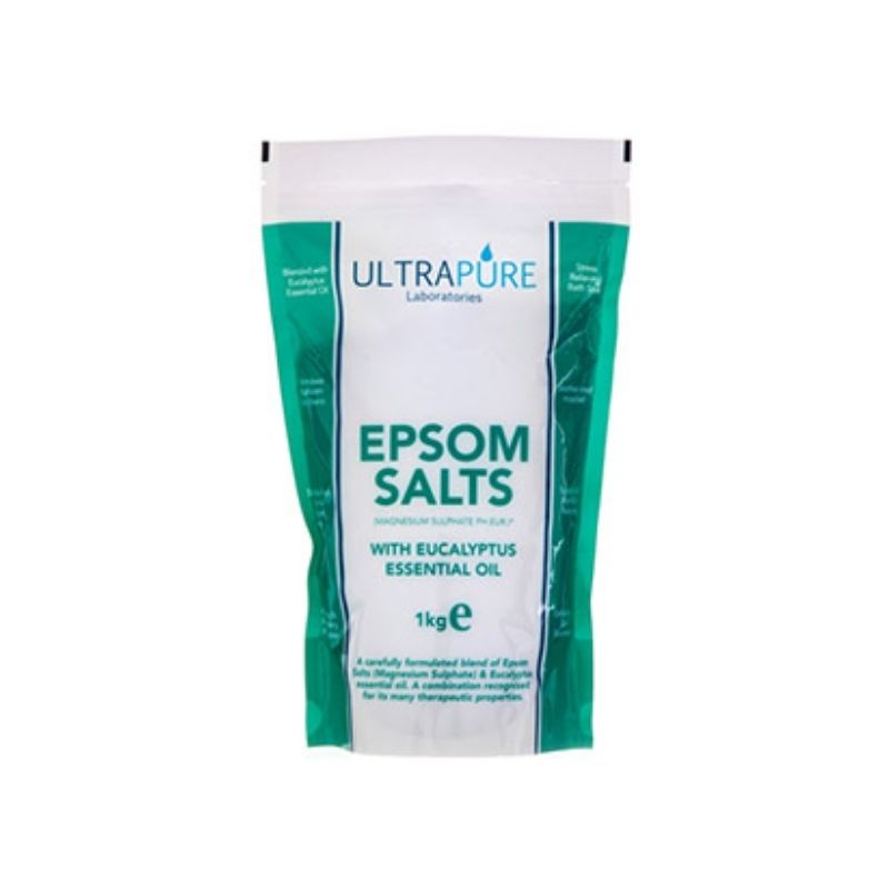 Ultrapure Epsom Salts with Eucalyptus Essential Oil 1kg