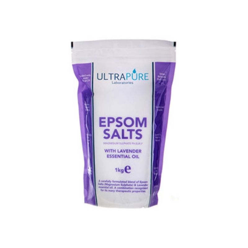 Ultrapure Epsom Salts with Lavender Essential Oil 1kg