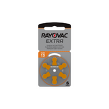 Rayovac Hearing Aid Batteries Extra 6 Pack