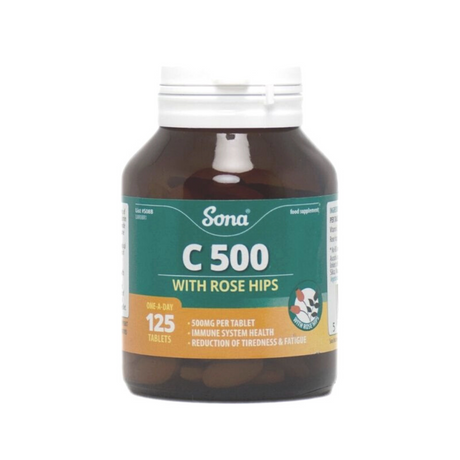Sona C500 Vitamin C with Rosehips 500mg