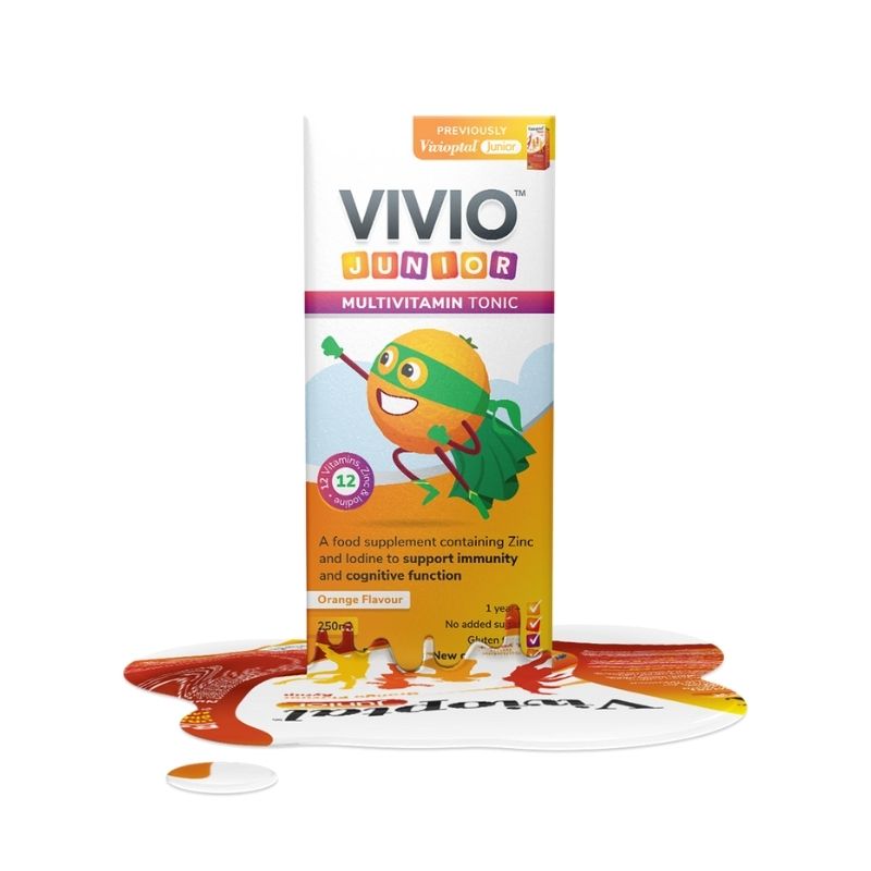 Vivioptal Kids - Suplemento líquido multivitamínico y multimineral